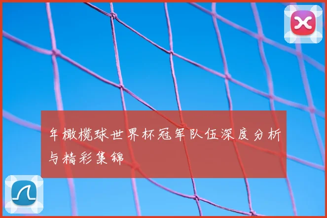 年橄榄球世界杯冠军队伍深度分析与精彩集锦