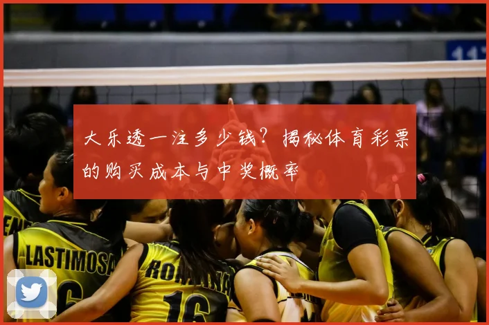 大乐透一注多少钱?揭秘体育彩票的购买成本与中奖概率